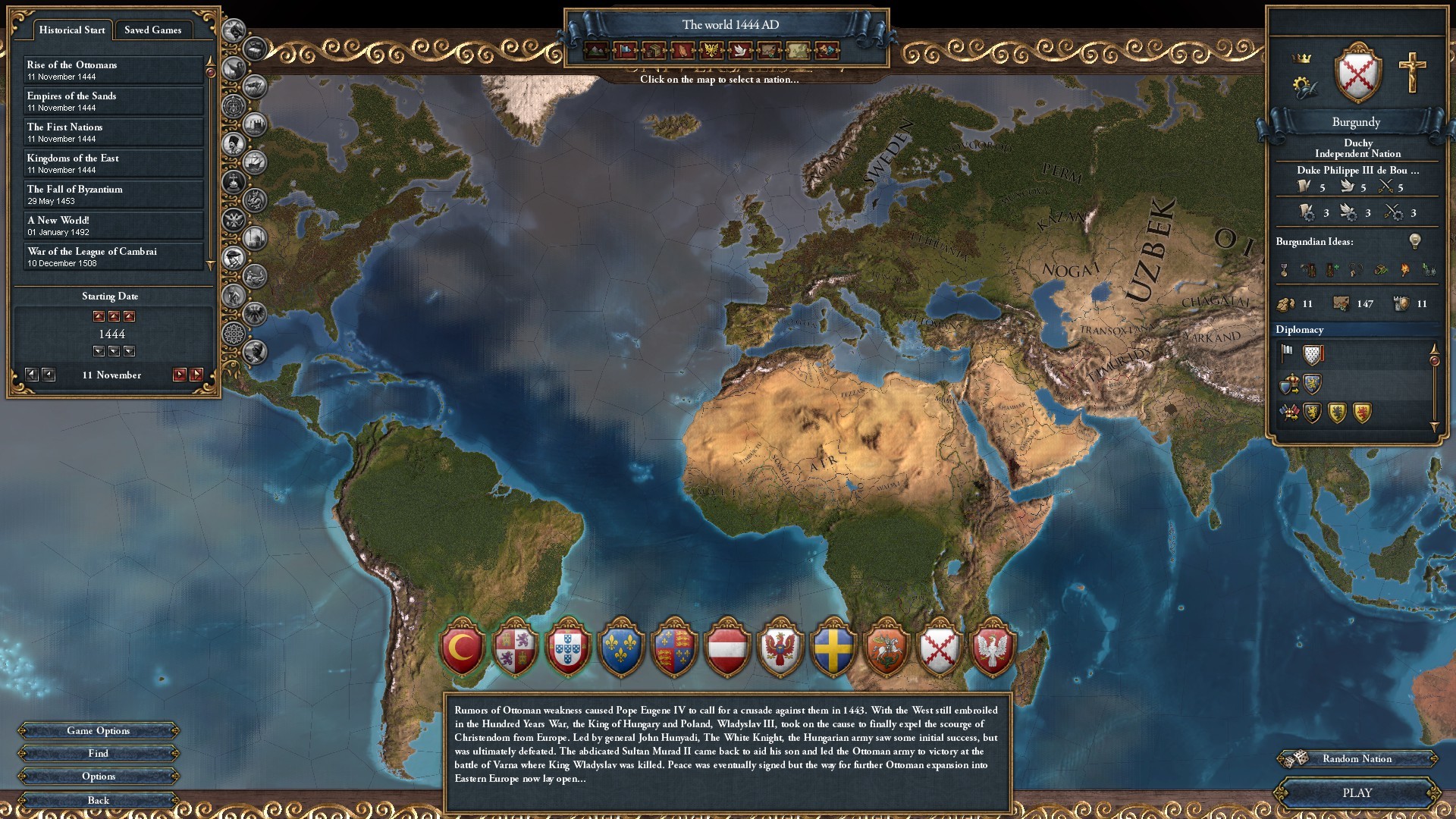 《欧陆风云4(Europa Universalis IV)》插图4 《欧陆风云4(Europa Universalis IV)》插图4